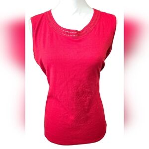 Allison Daley Red Tank Top